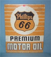 Phillip's 66 Premium Motor Oil retro style sign
