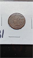 1900's Indian Head Penny Damaged
