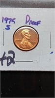 1975-S Proof Lincoln Penny