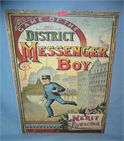 Messenger Boy retro style advertising sign