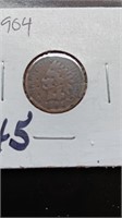 1904 Indian Head Penny Damaged