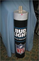 Bud Light advertising goal post free standing sign