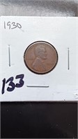 1930 Wheat Back Penny