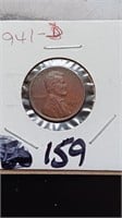 1941-D Wheat Back Penny