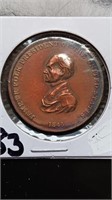 1845 James K Polk Peace Medal