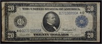 1914 $20 Federal Reserve Note Cleveland
