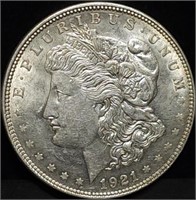 1921 Morgan Silver Dollar BU