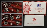 1999 US Mint Silver Proof Set MIB