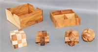 Wooden 'Puzzle' Box