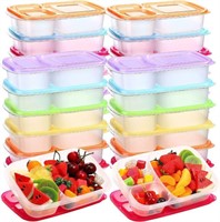 28 Pack Bento Lunch Boxes 2 and 3 Compartments