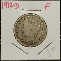 1912-D Liberty V Nickel