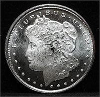 1/10oz .999 Silver Morgan Dollar Round BU