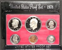 1978 US Mint Proof Set w/ Ike Dollar