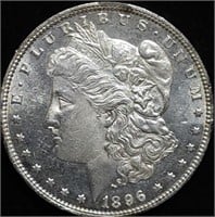 1896 Morgan Silver Dollar Gem BU Proof Like