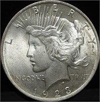 1923 Peace Silver Dollar Gem BU