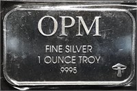 1 Troy Oz .999 Silver OPM Mushroom Top Bar