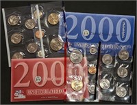 2000 US Double Mint Set in Envelopes