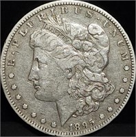 1895-O Morgan Silver Dollar, Key Date, Nice
