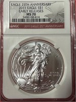 2011 silver eagle