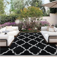 Outdoor Area Rugs for Patio 6x9 ft - Reversible