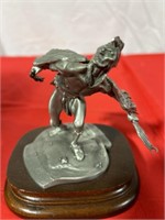 Dance of the Eagles Cree signed 1981 pewter