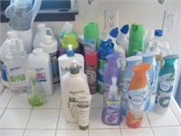 Assorted Cleaners, Lotions & Fresheners