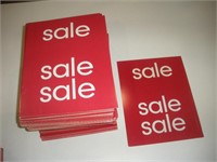 (100+) Sale Cardboard Signs  7x9 inches