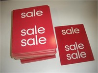 (100+) Sale Cardboard Signs  7x9 inches