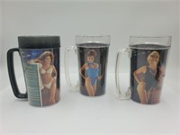 3 Snap-on Thermo serv bikini mugs