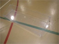 Plexiglass Bin Shelf  48x15 inches