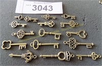 Collection of skeleton keys