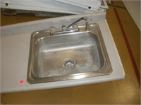 Stainless Steel Sink  25x22x7 inches