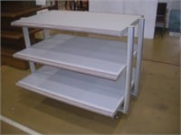 Display Shelf on Wheels  48x40x40 inches