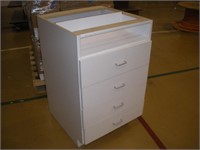 4 Drawer Under Counter Cabinet  24x24x37 inches