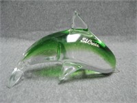 St. Croix Souvenir Glass Dolphin