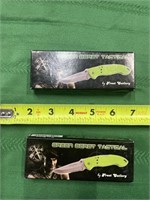 2 Frost Cutlery Green Beret Tactical knives