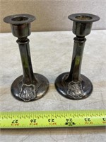 Mohawk Trail candle holders