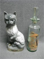 Two Liquor Decanters - Beam & Old Fitzgerald