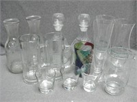 Assorted Decanters & Glass Ware