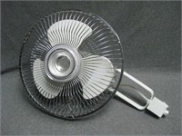 10" Electric Fan With Track Lighting Connection