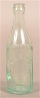 R.E. Duke Embossed Aqua Crown Top Bottle.