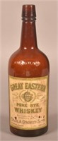 Great Eastern Pure Rye Whiskey Bottle.