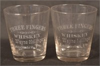 (2) J. Wayne Hollinger "Three Fingers Whiskey"