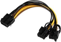 PCI Express to 2x PCIe 8 Pin Power Cable