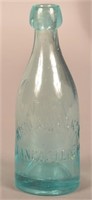 Kiehl & Wacker Embossed Aqua Blob Top Squat Bottle