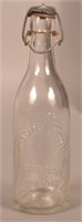 Rare Lancaster Bottling Works Embossed Clear Bottl