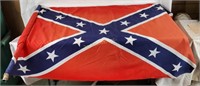 Confederate Flag On Pole