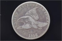 1858 Flying Eagle Cent Lg Letters
