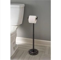 Free standing toilet paper holder