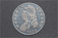 1824 Capped Bust 1/2 Dollar